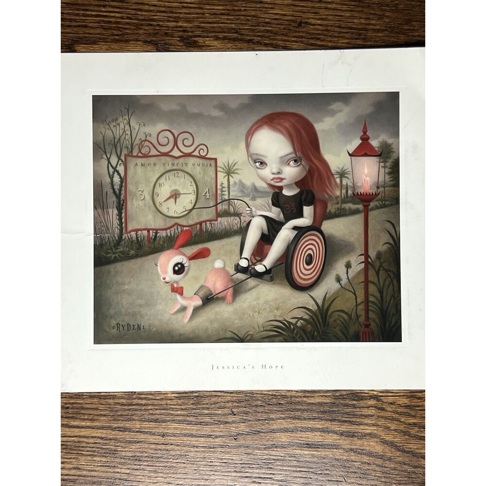Mark Ryden Print Limited Edition Embossed Border
